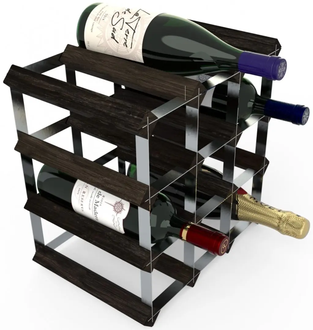 Под RTA Wine0071 12btl (Black Ash/Inox) - 2