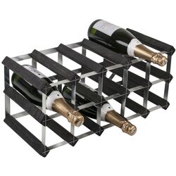 Suport pentru vin RTA Wine0072 15btl (Black Ash/Inox) Thumb