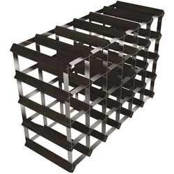 Suport pentru vin RTA Wine0073 30btl (Black Ash/Inox)