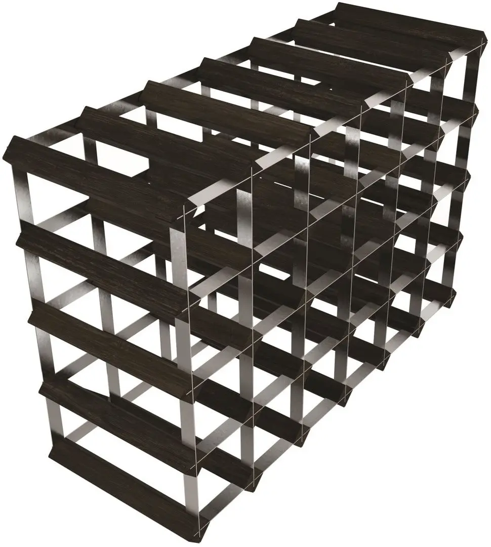 Suport pentru vin RTA Wine0073 30btl (Black Ash/Inox)