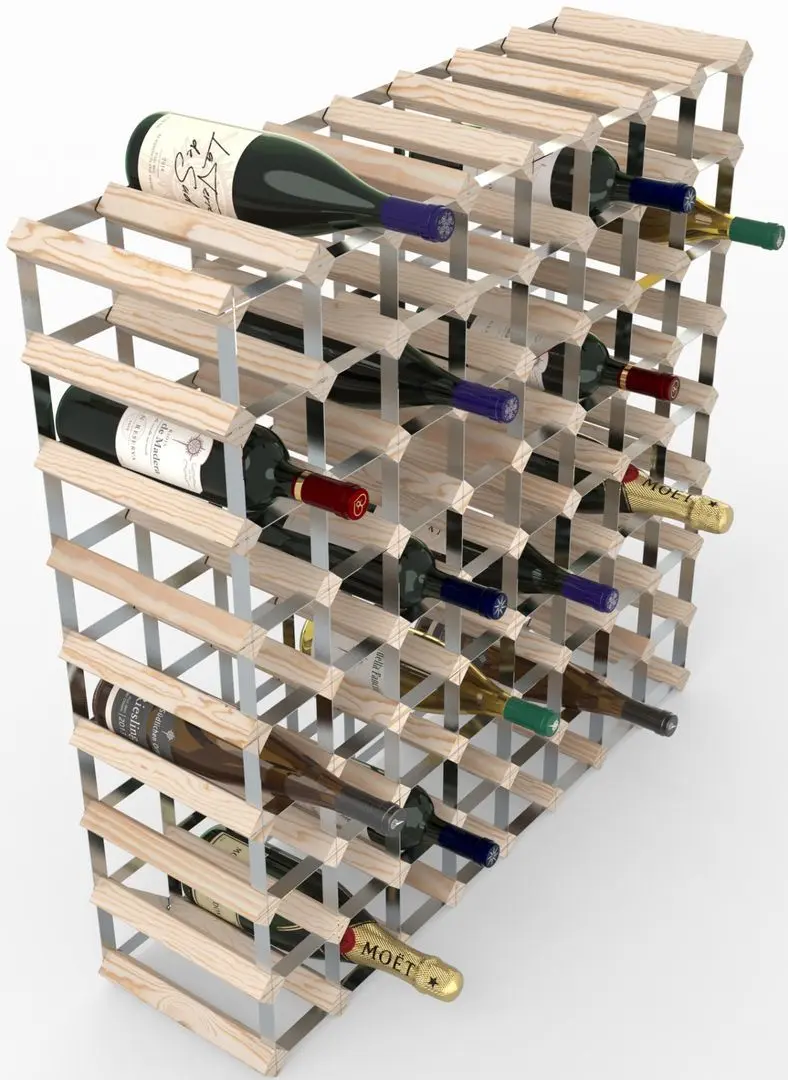 Suport pentru vin RTA WINE0160 (Pine/Inox) - 2