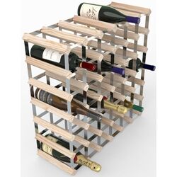 Suport pentru vin RTA Wine3022 Natur 42btl (Wood/Inox) Thumb