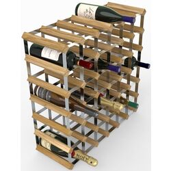 Винная стойка RTA Wine7122 42btl (Light Oak/Inox) Thumb