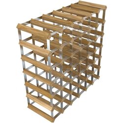 Suport pentru vin RTA Wine7122 42btl (Light Oak/Inox)
