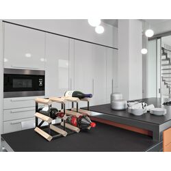 Винная подставка RTA Wnrk0013 Natur 9btl (Wood/Inox) Thumb