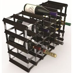 Suport pentru vin RTA Wnrk4152 30btl (Black Ash/Inox) Thumb