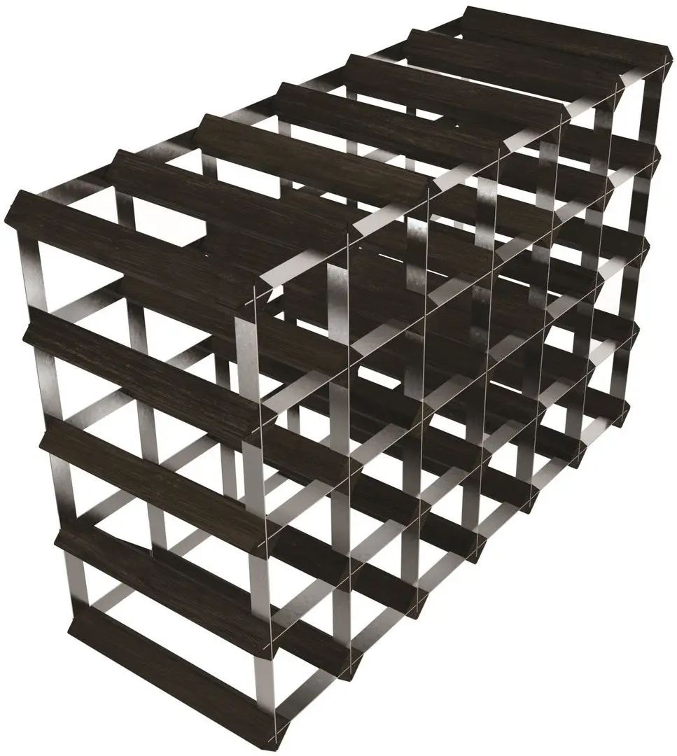 Suport pentru vin RTA Wnrk4152 30btl (Black Ash/Inox)