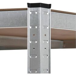 Стеллаж SDGroup max.100 180x90x35 cm (Galvanized Inox) Thumb