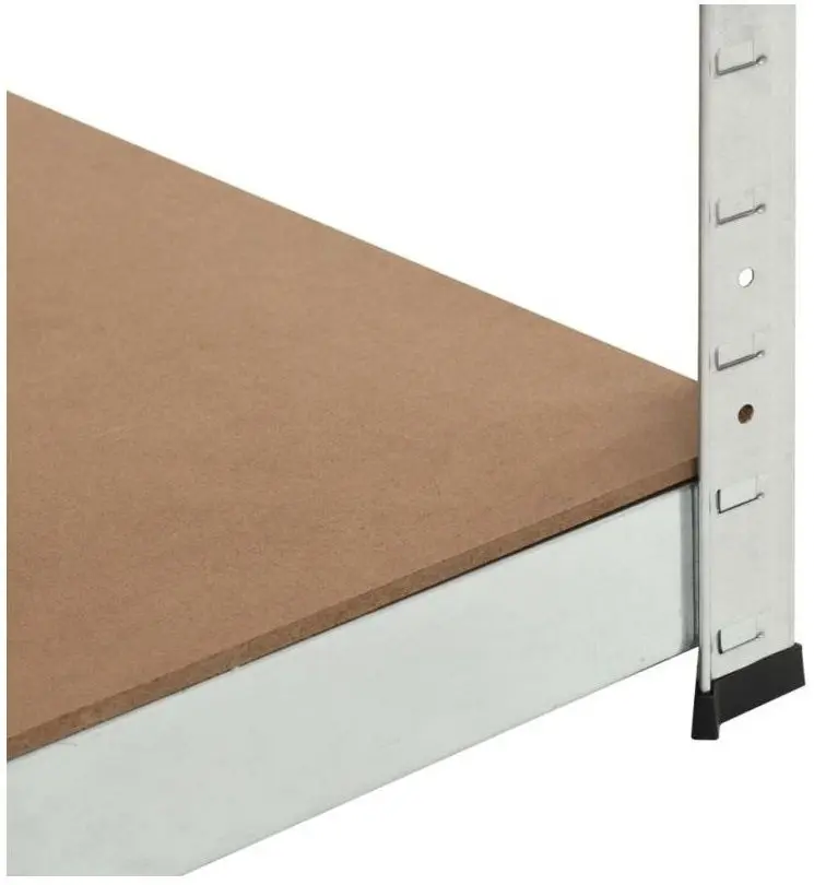 Стеллаж SDGroup max.250 180x100x40 cm (Galvanized Inox) - 4