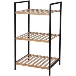 Etajera Storage Solutions 42805 70x38x32.5cm (Brown/Black)