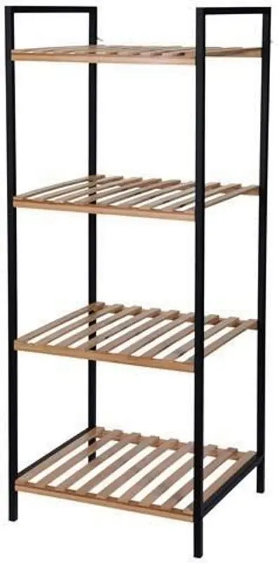 Etajera Storage Solutions 42806 95x38x32.5cm (Brown/Black)