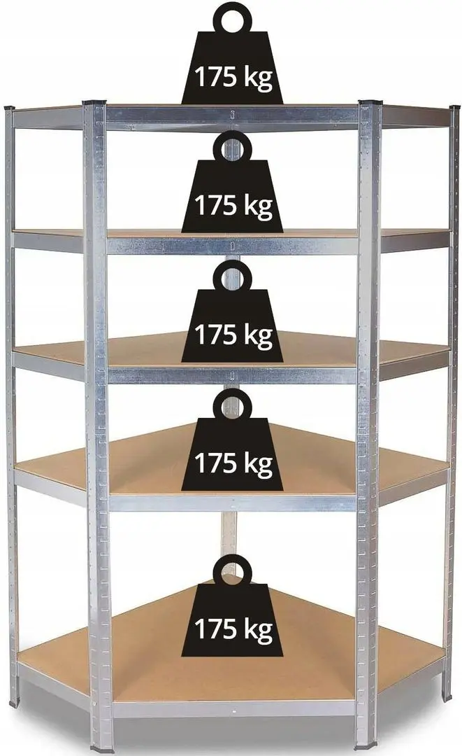 Стеллаж TopEshop GC9030 (Silver)