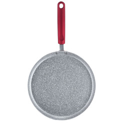 Сковорода для блинов Ambition Jasper Qualum Basic Stone Coating 25cm (Grey)