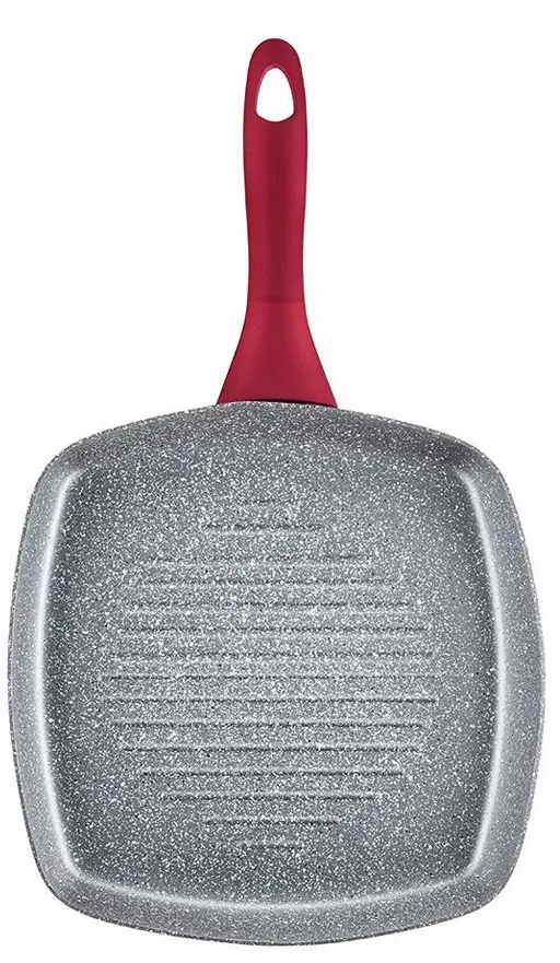 Сковорода-гриль Ambition Jasper Qualum Basic 26cm (Grey) - 2
