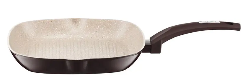 Tigaie-grill Ambition Master Stone Ilag Granitec Coating 28cm (Beige) - 2