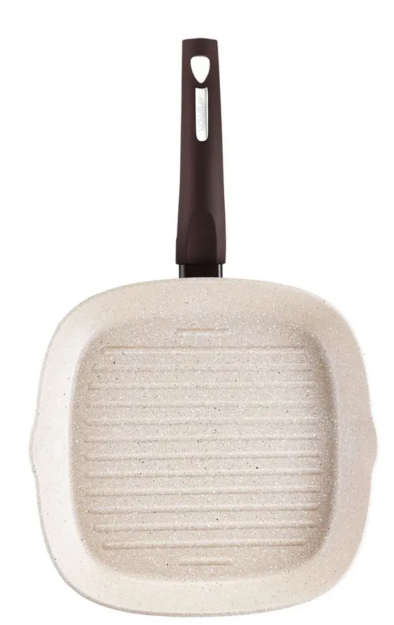 Tigaie-grill Ambition Master Stone Ilag Granitec Coating 28cm (Beige)