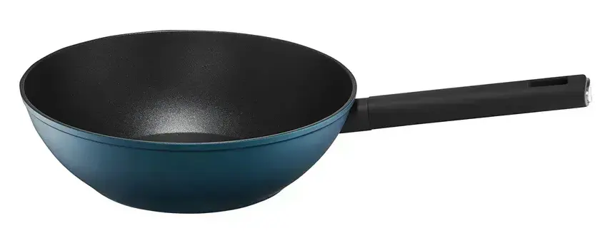 Сковорода-вок Ambition Azzuro Qualum Basic Coating 26cm (Blue)