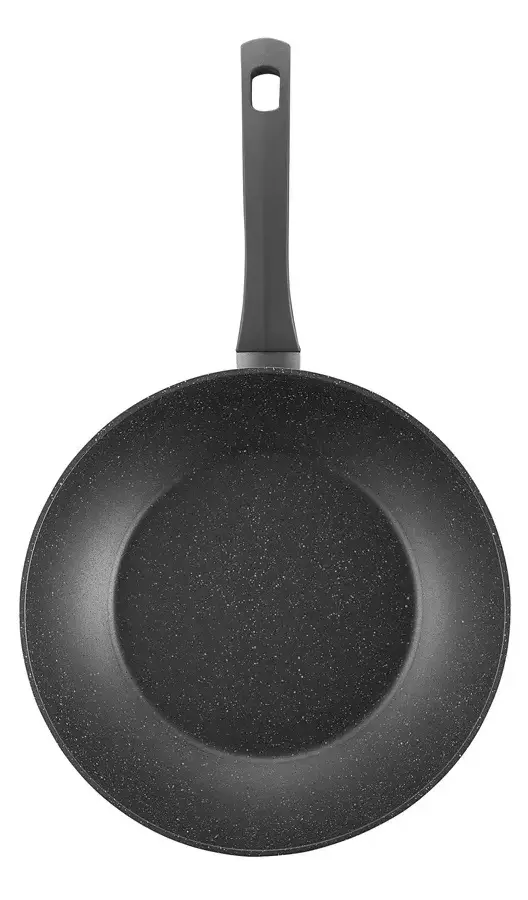 Сковорода-вок Ambiton Silverstone Qualum Basic Stone 28cm (Black) - 3