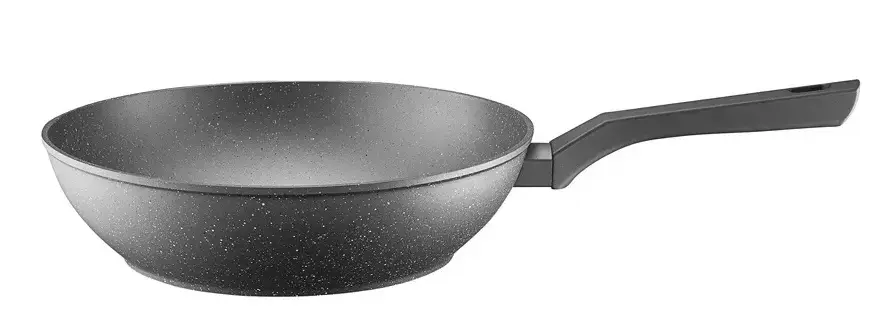 Сковорода-вок Ambiton Silverstone Qualum Basic Stone 28cm (Black)