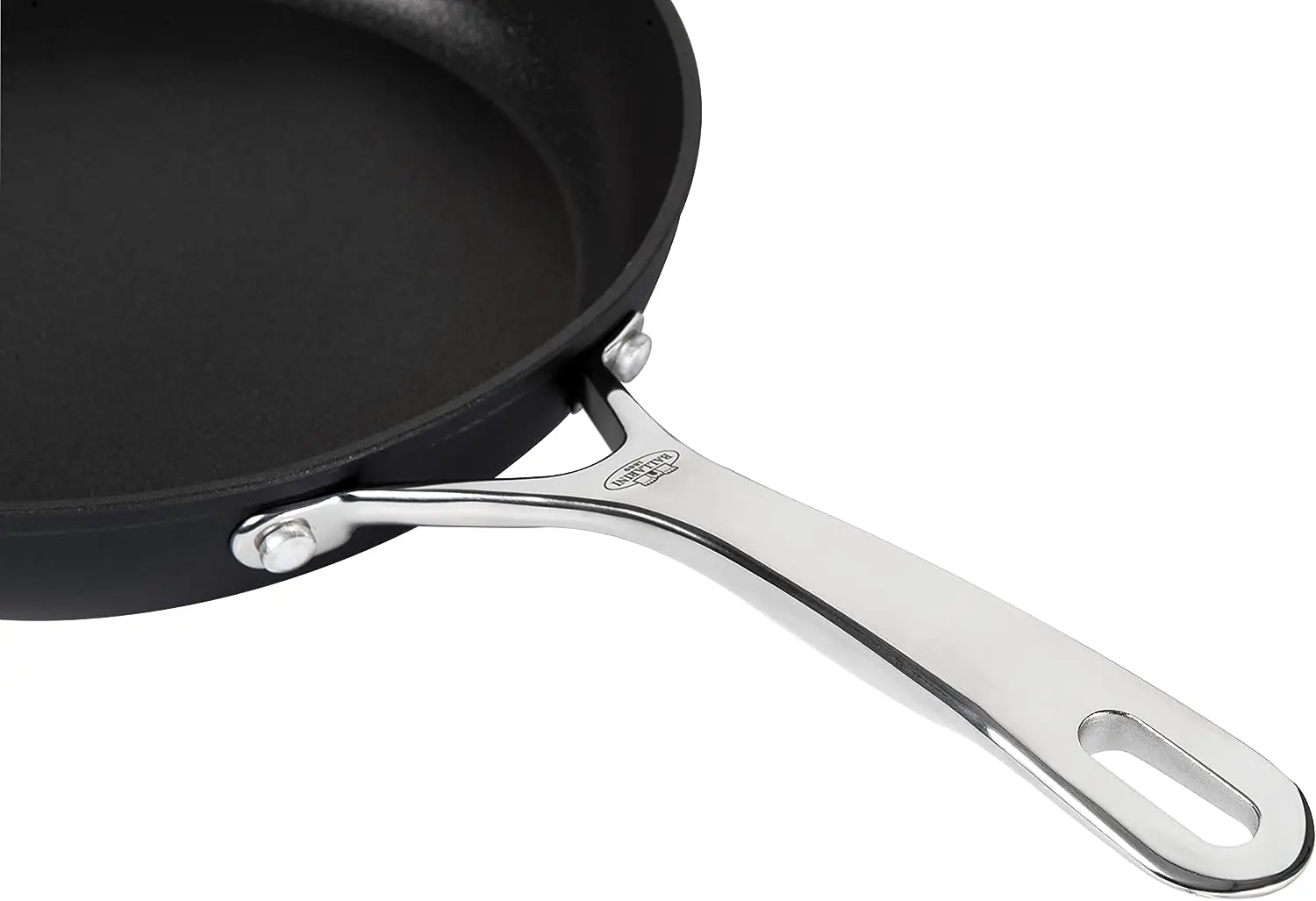 Tigaie Ballarini Alba 28cm (Black/Chrome)