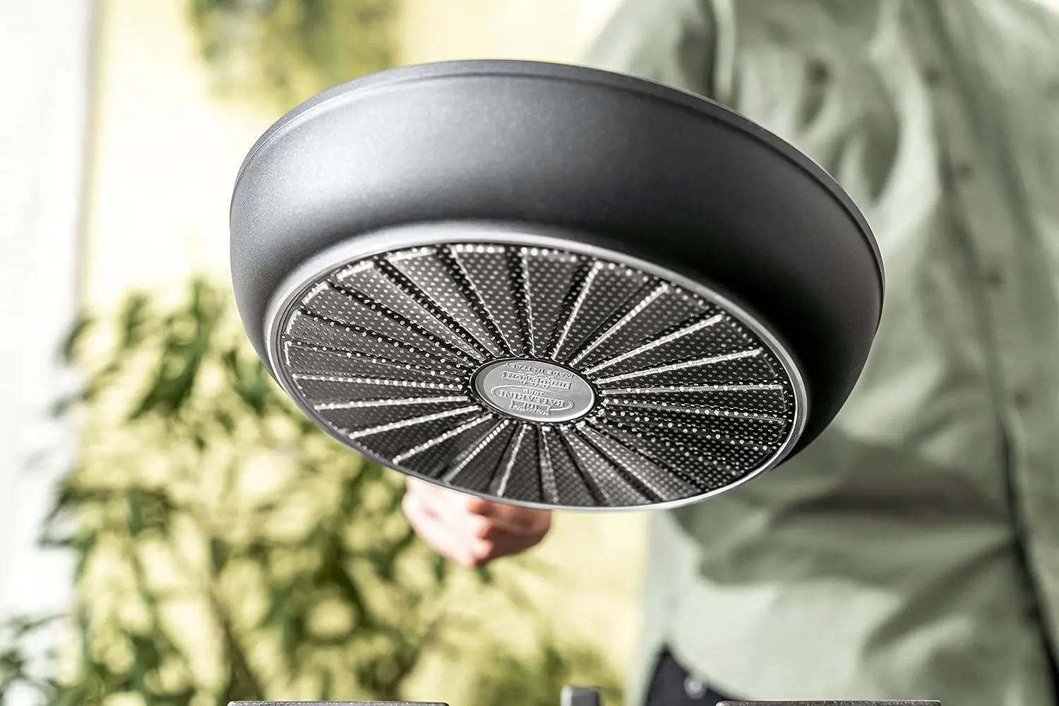 Tigaie Ballarini Alba 28cm (Black/Chrome)