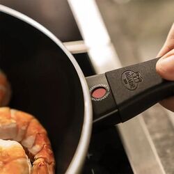 Tigaie Ballarini Caprera 28cm (Black/Blue) Thumb