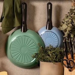 Сковородa Ballarini Caprera 28cm (Black/Green) Thumb