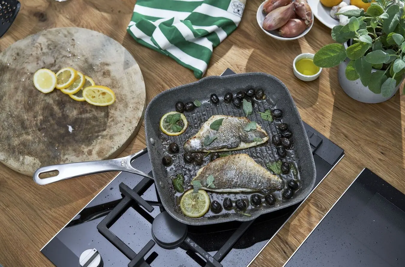 Сковорода-гриль Ballarini Salina 75002-825 (Grey)