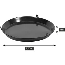 Tigaie pentru gratar Barbecook Junko BC-WOO-6002 (Black) Thumb