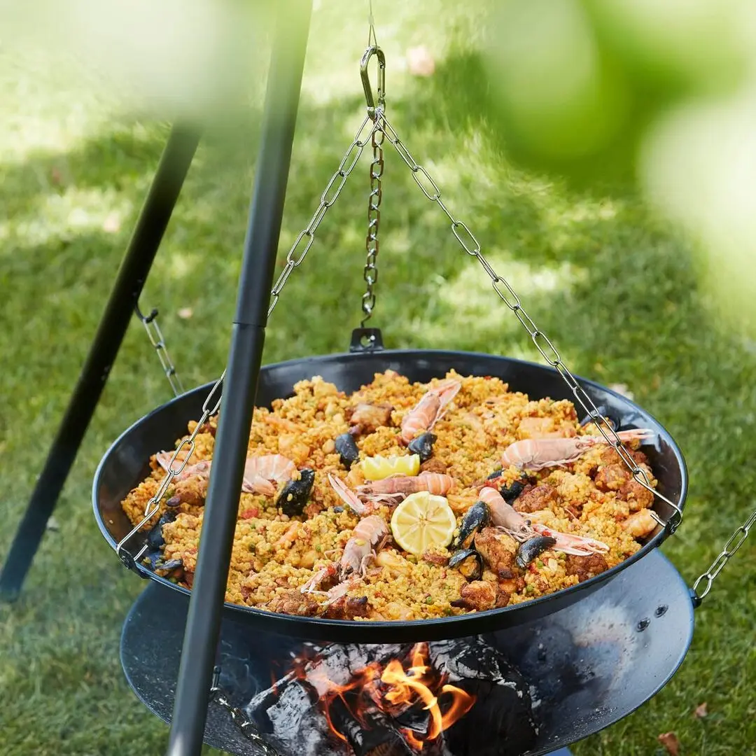 Tigaie pentru gratar Barbecook Junko BC-WOO-6002 (Black)