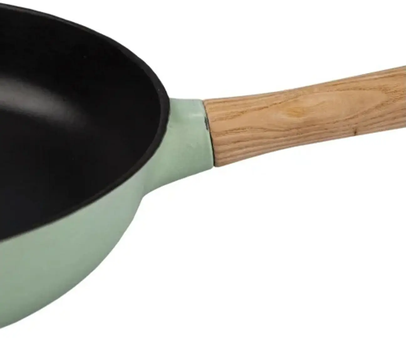 Сковорода чугунная Berghoff Ron 3900046 (Green/Wood)