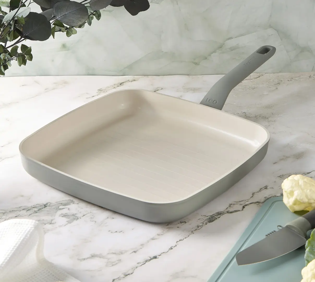 Tigaie-grill Berghoff Leo Balance Moonmist 3950435 (Cream/Gray)