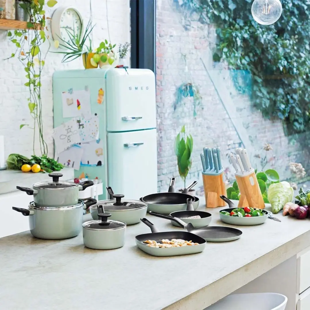 Tigaie-grill Berghoff Leo Sage 3950312 (Black/Mint)