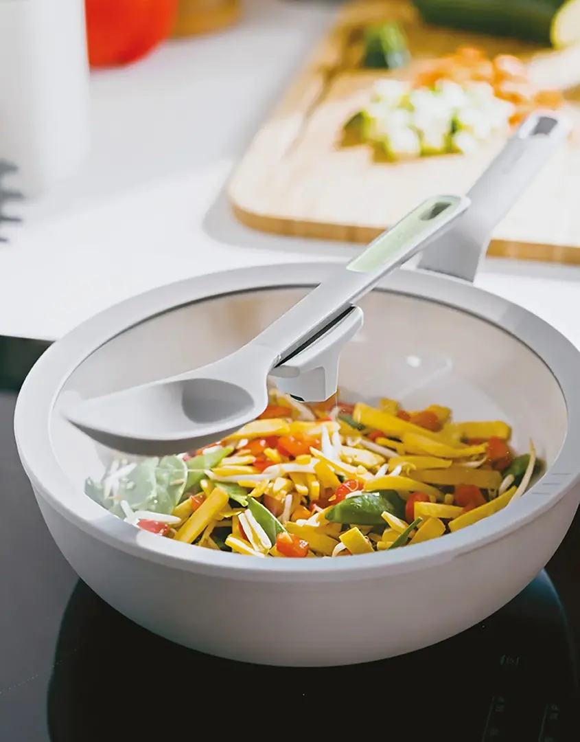 Tigaie-wok Berghoff Leo Balance Moonmist 3950432 (Gray)