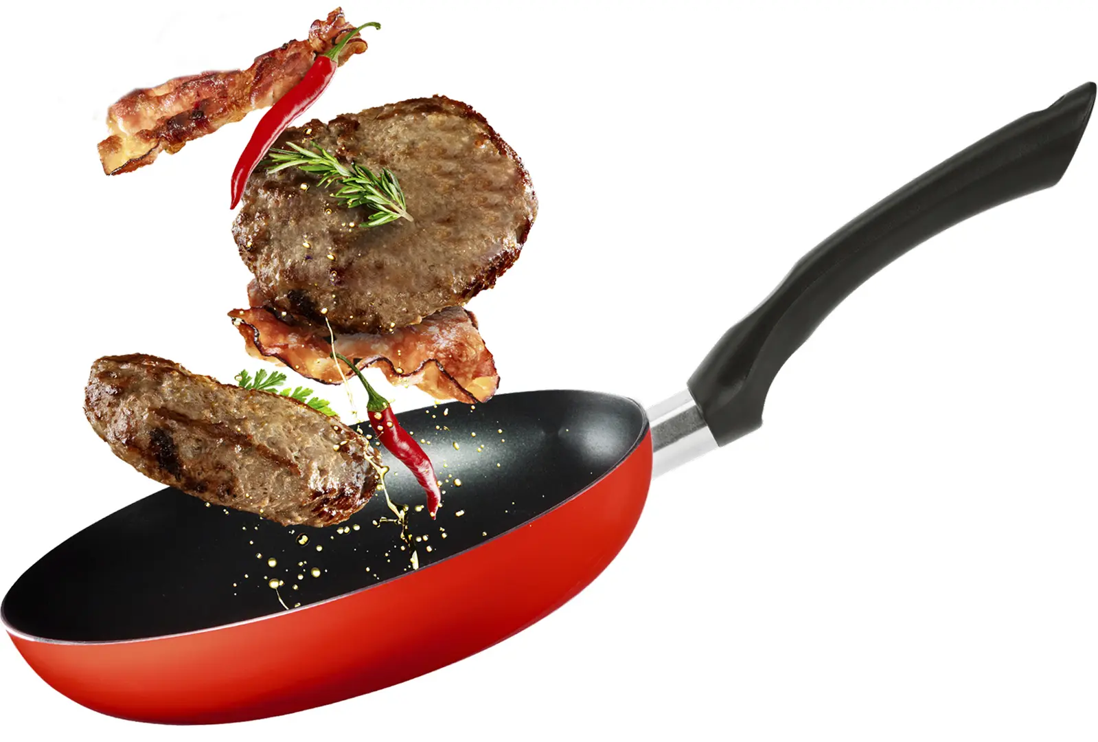 Сковорода Decakila KMEP003B (Red/Black)