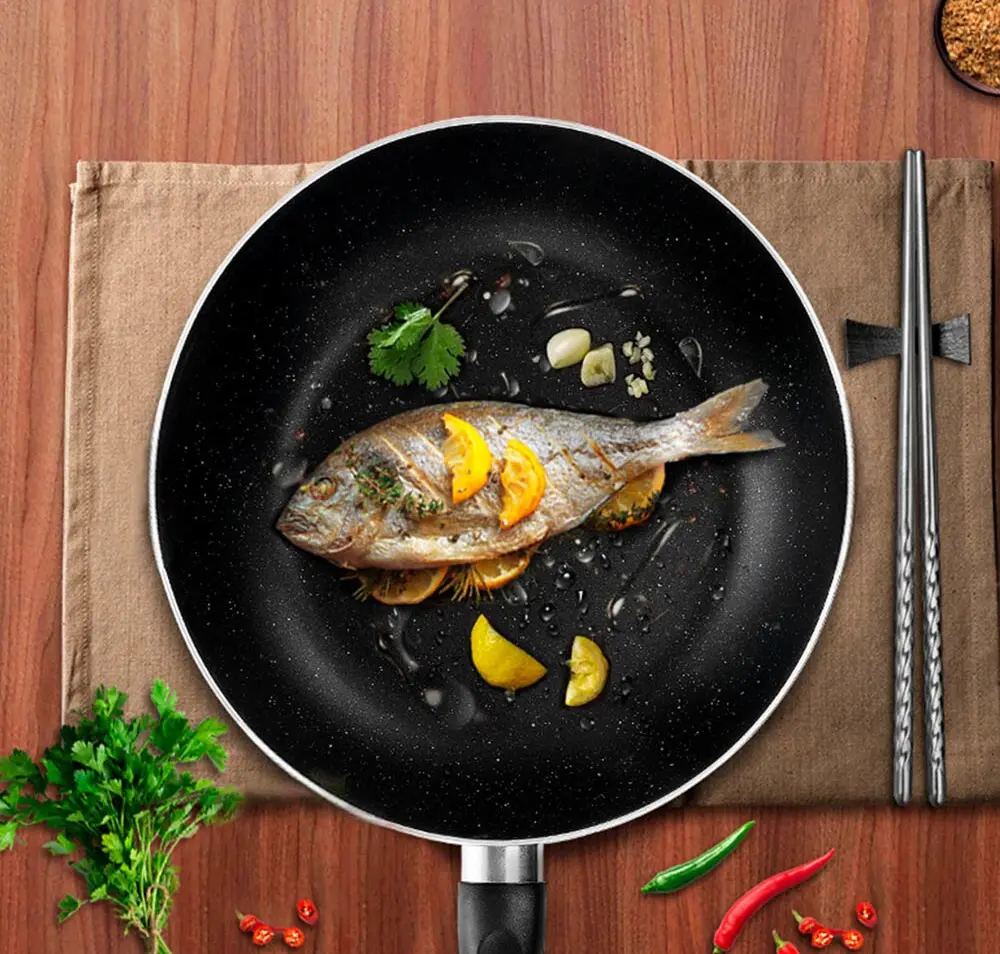 Сковорода Decakila KMEP003B (Red/Black)