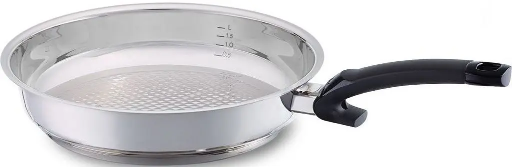 Сковорода Fissler Crispy Steelux Comfort D24 (Inox)