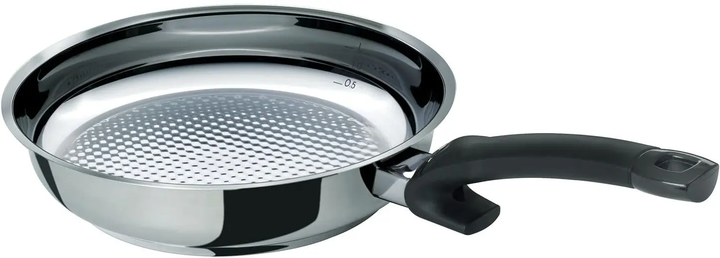 Сковорода Fissler Crispy Steelux Comfort D28 (Inox)