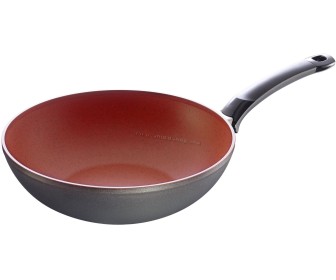 Сковорода Fissler SensoRed WOK 28S (Black/Red)