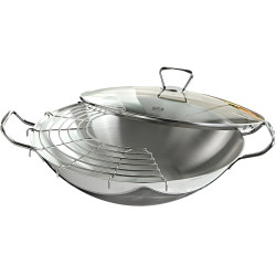 Сковорода-вок Fissler Kunming D36 (Inox) Thumb