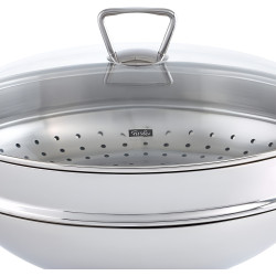 Сковорода-вок Fissler Nanjing 36cm (Inox) Thumb