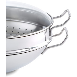 Сковорода-вок Fissler Nanjing 36cm (Inox) Thumb