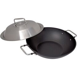 Tigaie-wok cu capac Fissler Luno Wok 31cm (Inox) Thumb