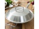 Сковорода-вок с крышкой Fissler Luno Wok 31cm (Inox)