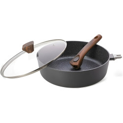 Сковорода Fissman Capella 14962 24cm (Black) Thumb