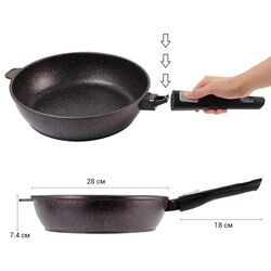 Сковорода Fissman Rebusto 4229 (Brown) Thumb