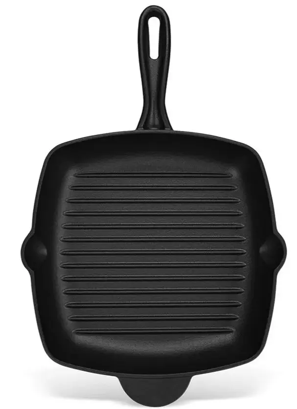 Сковорода-гриль Fissman 4151 27см (Black) - 2