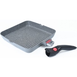 Сковорода-гриль Fissman La Granite 4628 (Grey) Thumb
