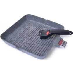 Сковорода-гриль Fissman La Granite 4628 (Grey) Thumb