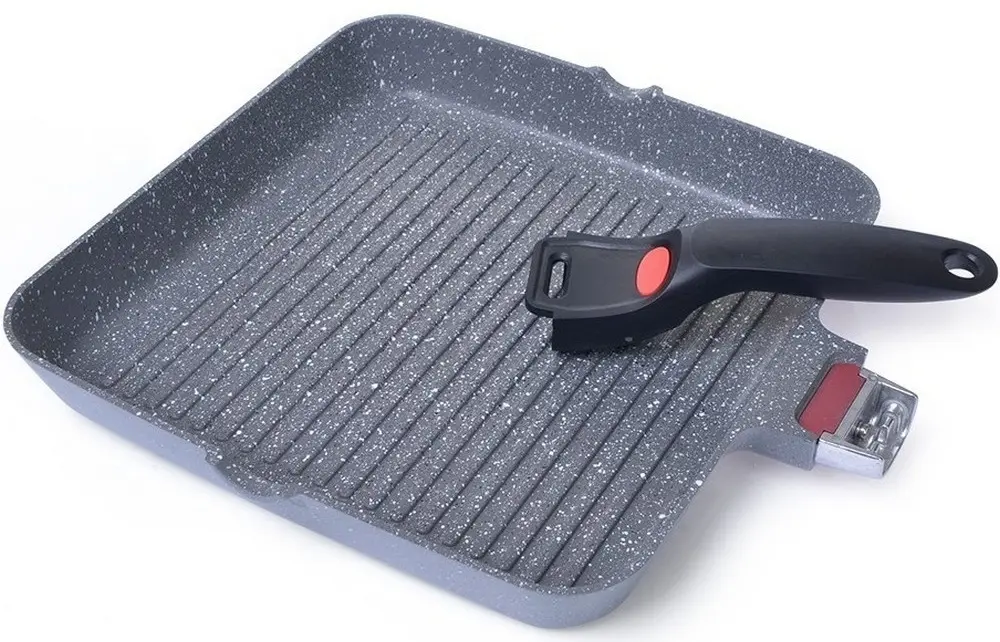 Сковорода-гриль Fissman La Granite 4628 (Grey)